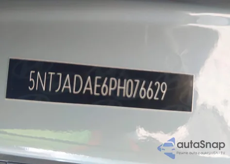 2023 Hyundai Santa Cruz Se z USA, uszkodzony, nr VIN 5NTJADAE6PH076629